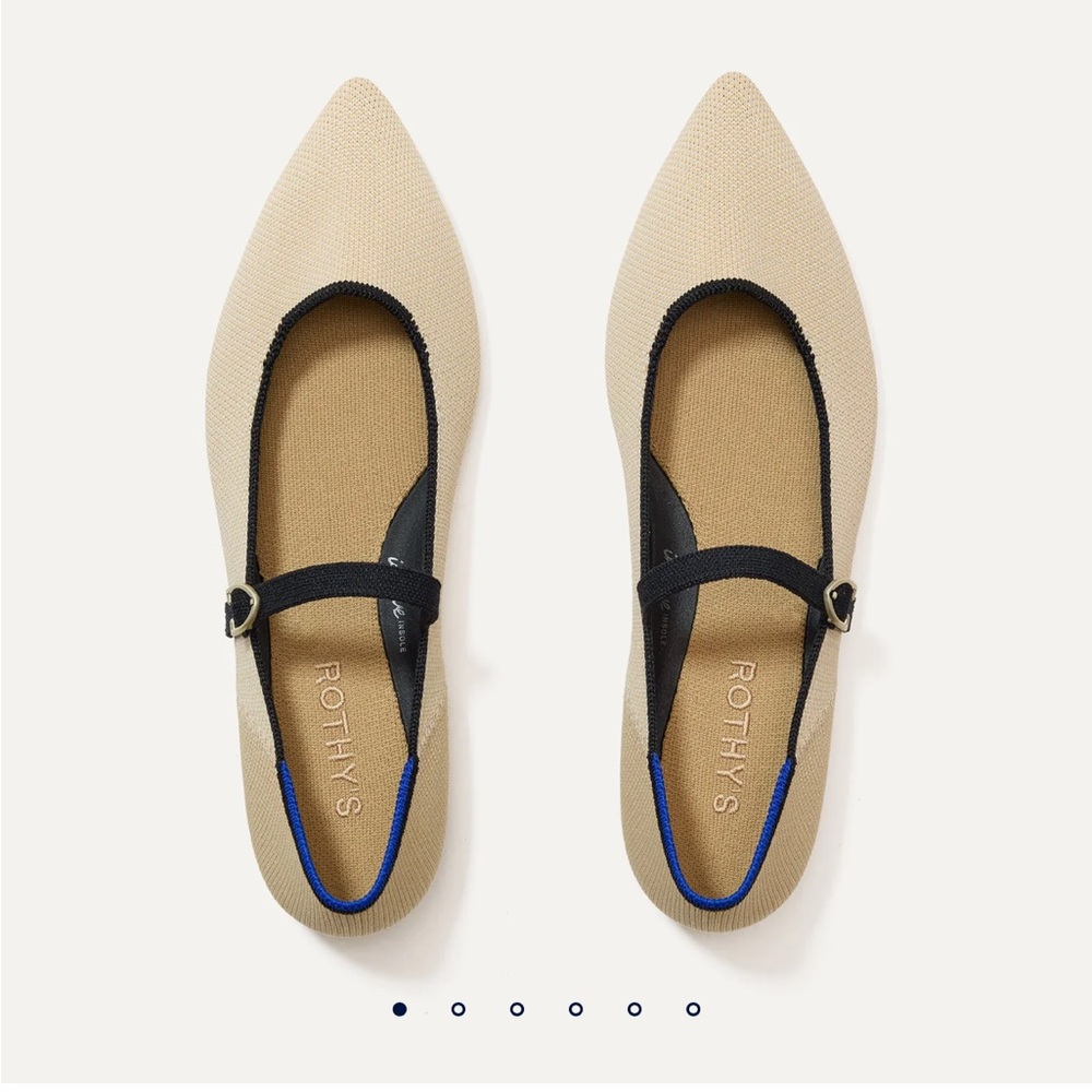 Rothy's pointe Mary Jane size 8